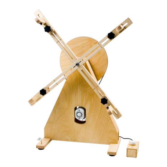 Crazy Monkey Creations Electric Skein Winder Assembly And Use