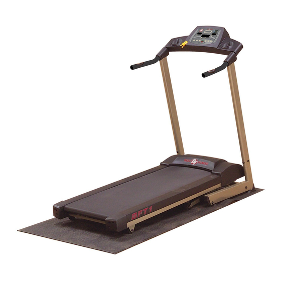 Best Fitness BFT1 Manuals