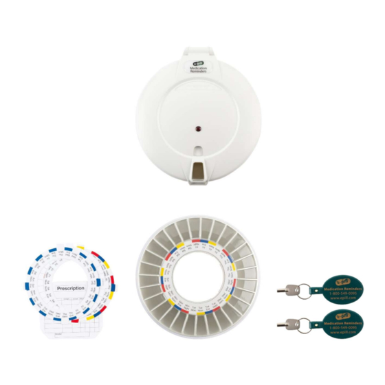 E-Pill MedTime 991019 Manuals