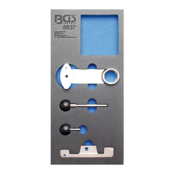 BGS technic 8837 Instruction Manual