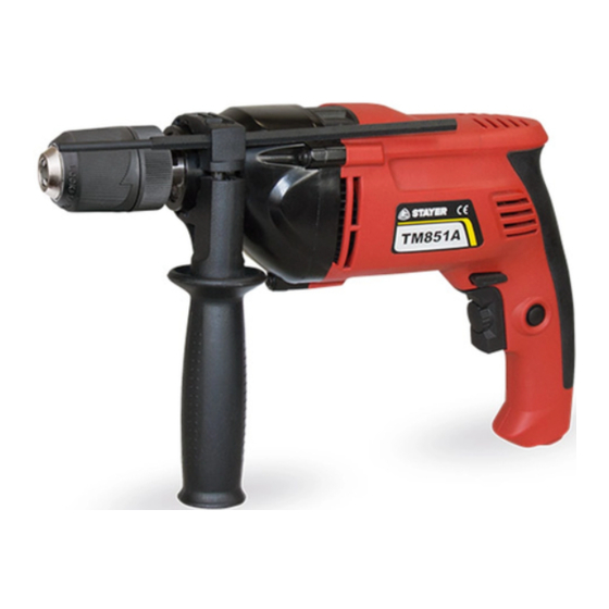 stayer TM800 Operating Instructions Manual