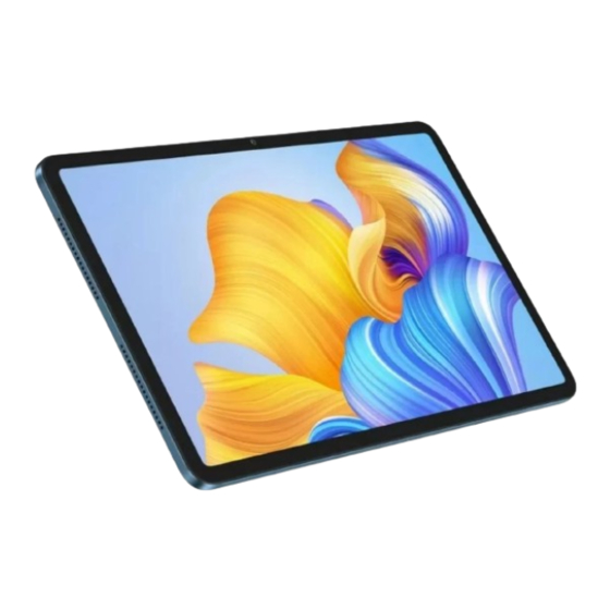 honor Pad 8 Quick Start Manual