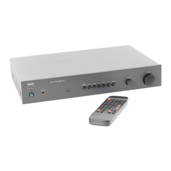 NAD 116 Service Manual