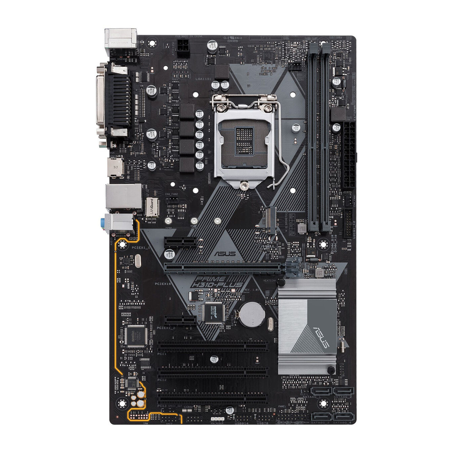 Asus PRIME H310-PLUS Manual