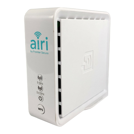 Frontier airi Air 4920 Quick Install Manual