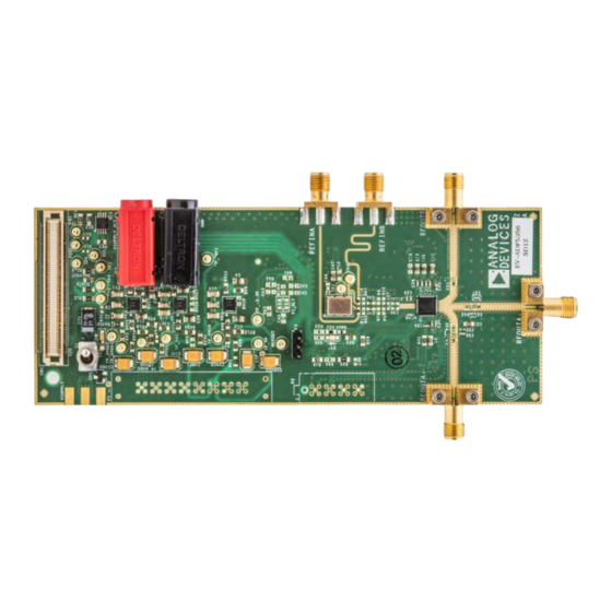 Analog Devices EV-ADF5356SD1Z User Manual