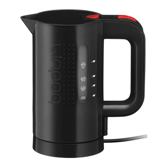 BODUM 11451 BISTRO INSTRUCTIONS FOR USE MANUAL Pdf Download ManualsLib