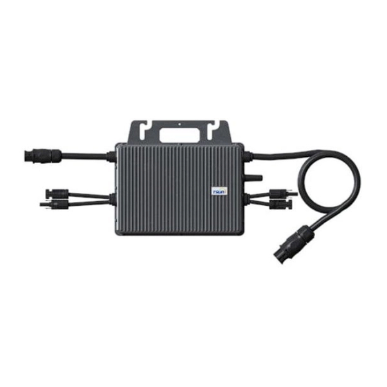 Tsun TSOL-ESK400-Air (V) User Manual