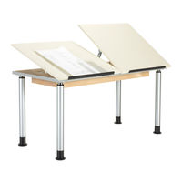 Diversified Spaces UPLIFT! DRAWING TABLE ALTD1 Series Assembly Instructions Manual
