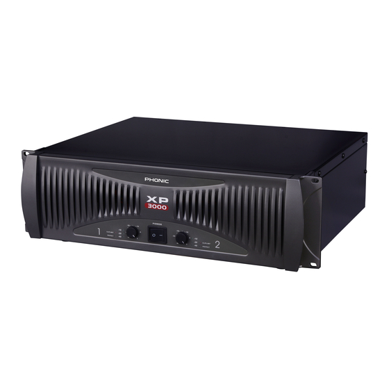 Phonic XP 600 User Manual