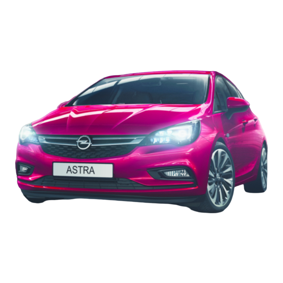 Opel ASTRA Manual
