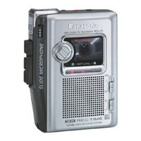 Panasonic RQ-L31 Operating Instructions