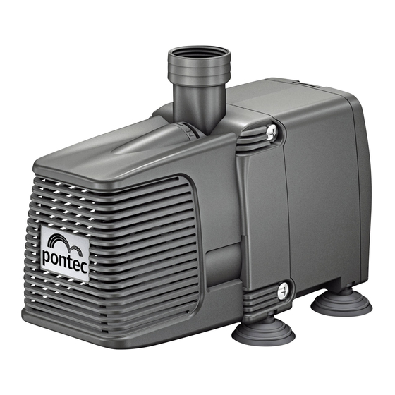 Pontec PondoCompact 2000 Operating Instructions Manual
