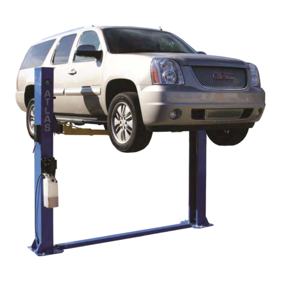 Atlas Equipment Atlas BP9000X Installation & Operation Manual