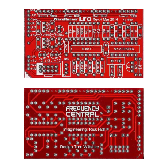 Frequency Central Wave Runner Build Documentation