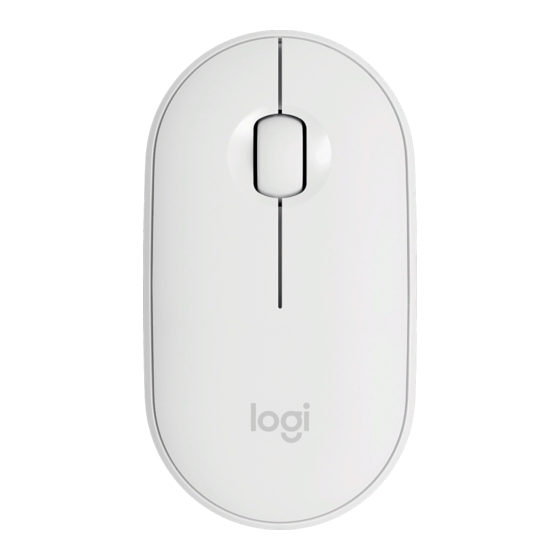 LOGITECH PEBBLE I345 MANUAL Pdf Download | ManualsLib