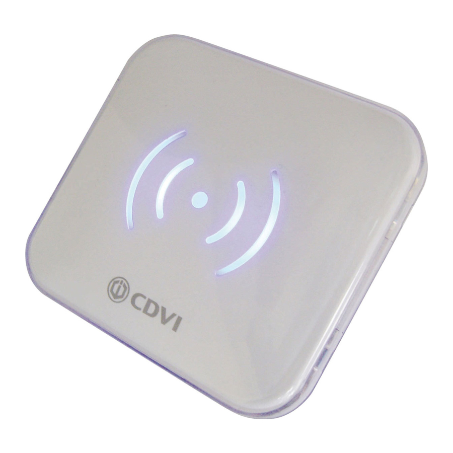 CDVI MOONARW Installation Manual