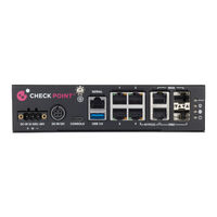 Check Point QUANTUM SPARK 1595R Getting Started Manual