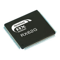 Renesas RX62G RX600 Series User Manual