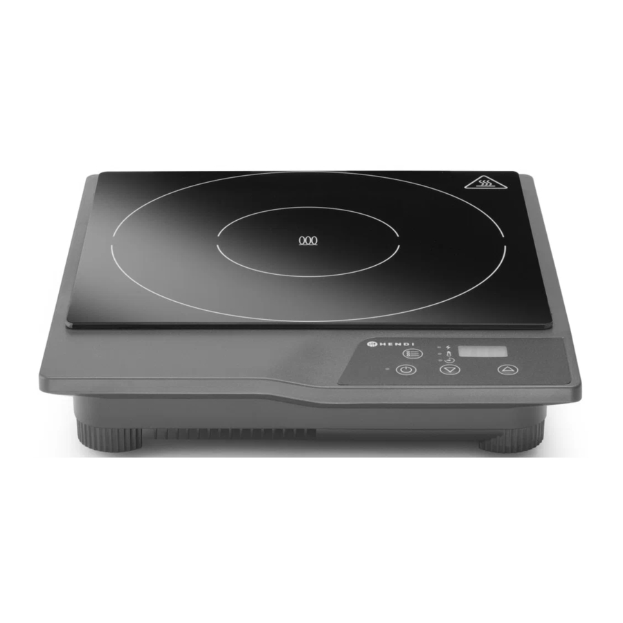 HENDI 1800, 239209 - INDUCTION COOKER Manual