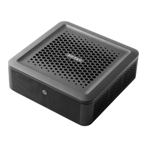Zotac ZP-EGB Series User Manual