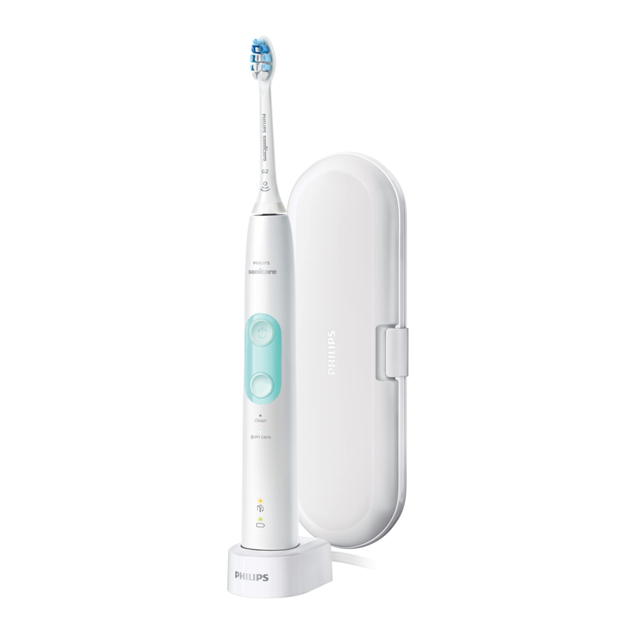 Philips Sonicare ProtectiveClean 4500 / 5100 Manual