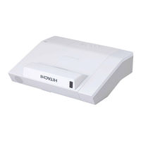 Hitachi CP-AW3005 User Manual