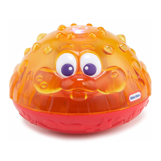 Little Tikes SPARKLE BAY Splash Fountain Blowfish 638299M Quick Start Manual