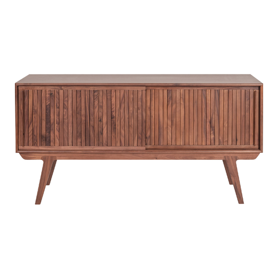 Moe's ALASKA SIDEBOARD YC-1018-20 Assembly Instructions Manual