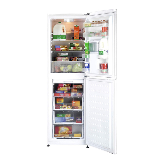 Beko CFD5834APW Installation, Operation & Food Storage Instructions