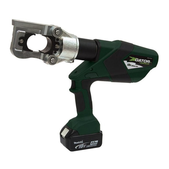 Greenlee E12CCXLX Operation Manual
