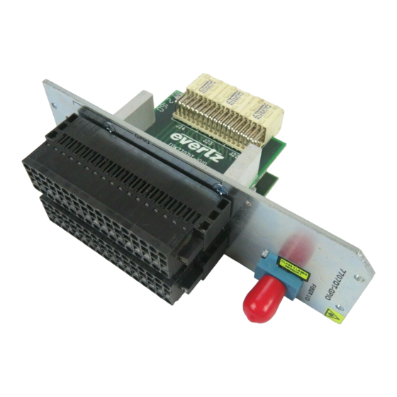 Everlz 7707DT Manual