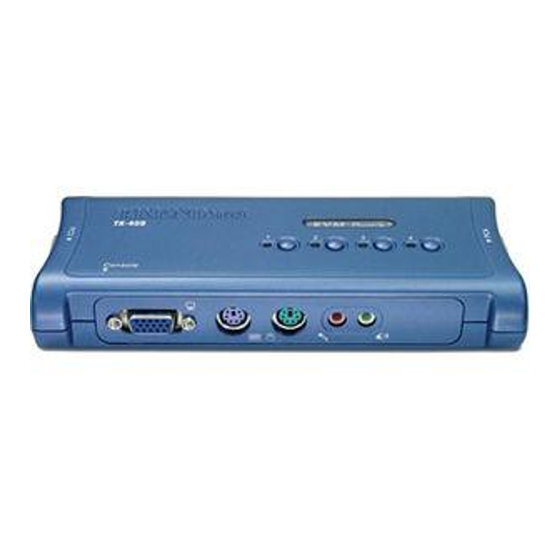 TRENDnet TK-408K Quick Installation Manual