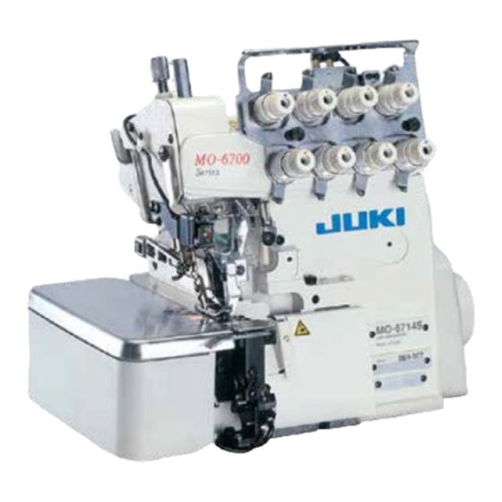 JUKI MO-6000 Series Instruction Manual