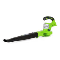 GreenWorks 2400202 Operator's Manual