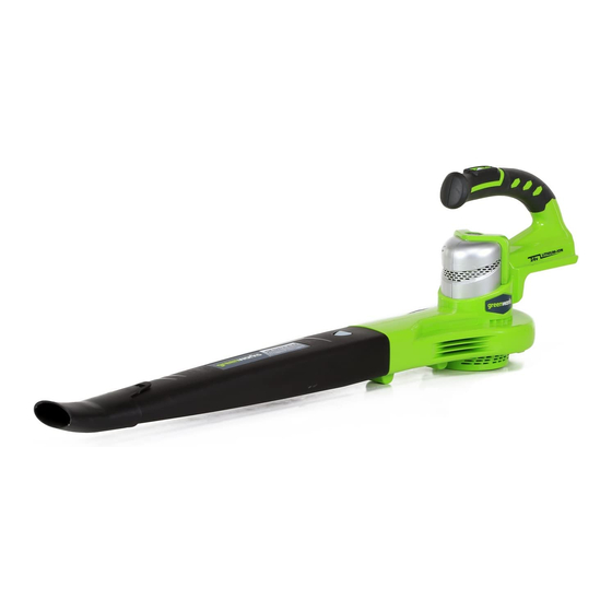 GreenWorks 2400202 Operator's Manual