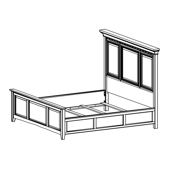 Whittier Wood Furniture McKenzie 2872 Assembly Instructions Manual