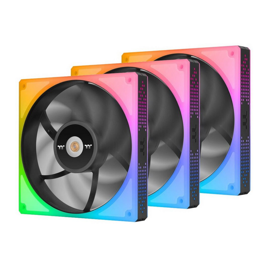 Thermaltake TOUGHFAN RGB (CL-F136-PL14SW-A) - Radiator Fan Manual