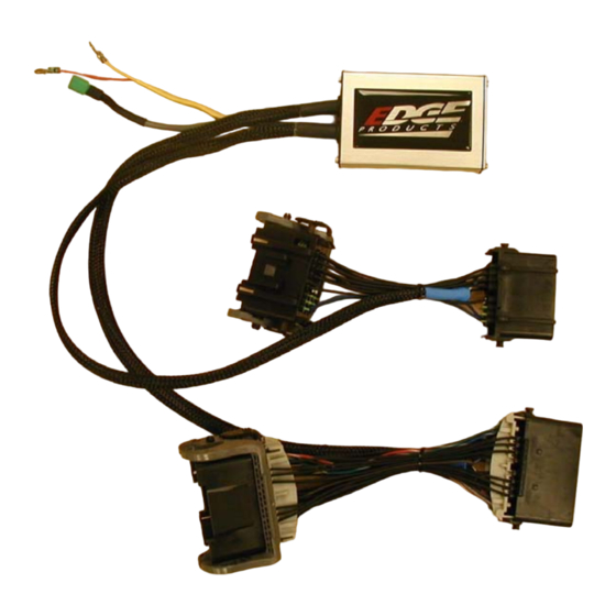 Edge Products Chevy/GMC Duramax Diesel LB7 Installation Instructions Manual