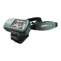 Garmin Forerunner 301 - Running GPS Receiver Owner's Manual