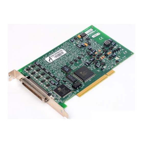 National Instruments PXI-6704 User Manual
