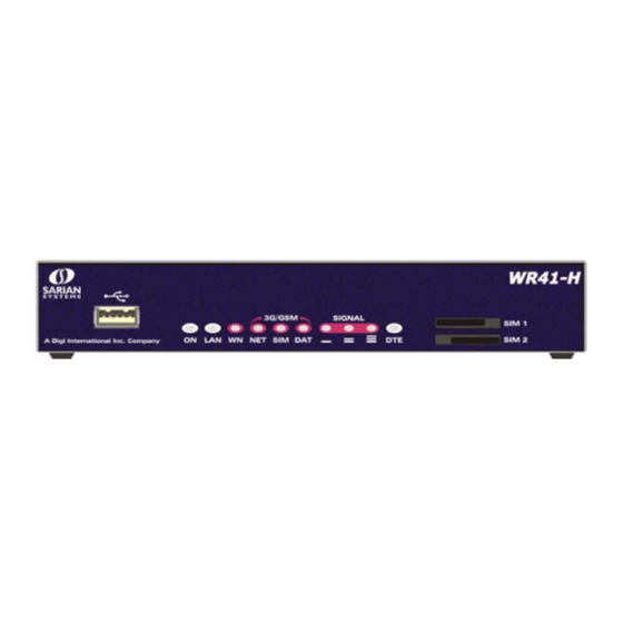Digi WR41-G Installation Manual