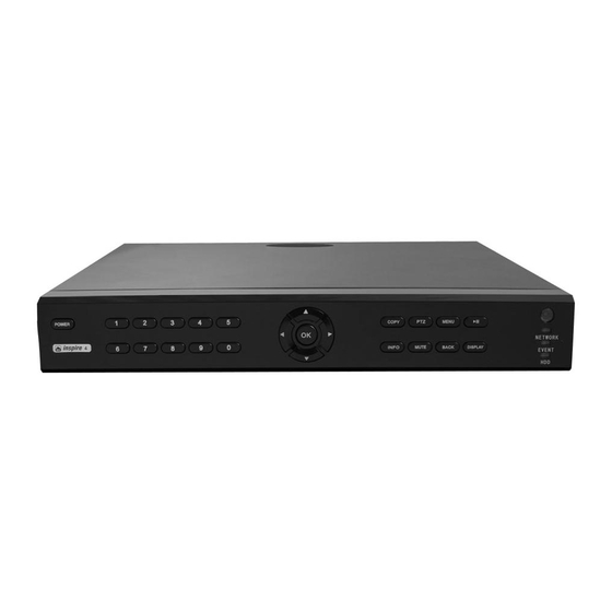 COP Security INSPIRE WHITE series User Manual