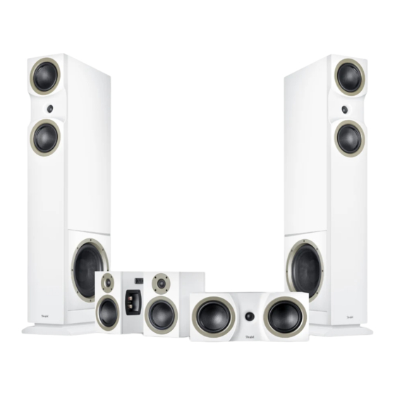User Manuals: Teufel theater 6 hybrid Speaker System