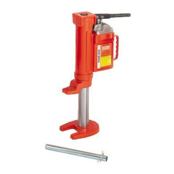SPX J58T Parts List And Operators Manual