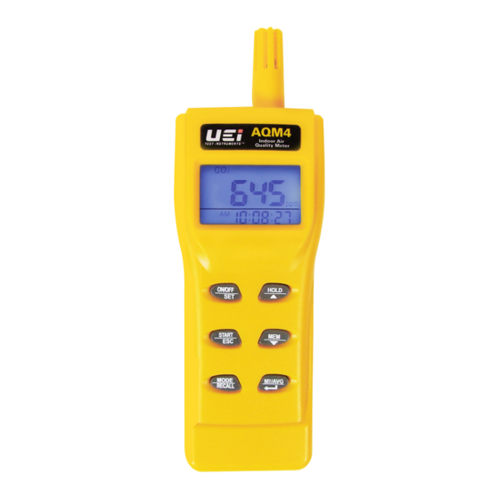 UEi AQM4 Instruction Manual
