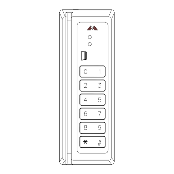 Mercury Security MR5 Installations And Specifications