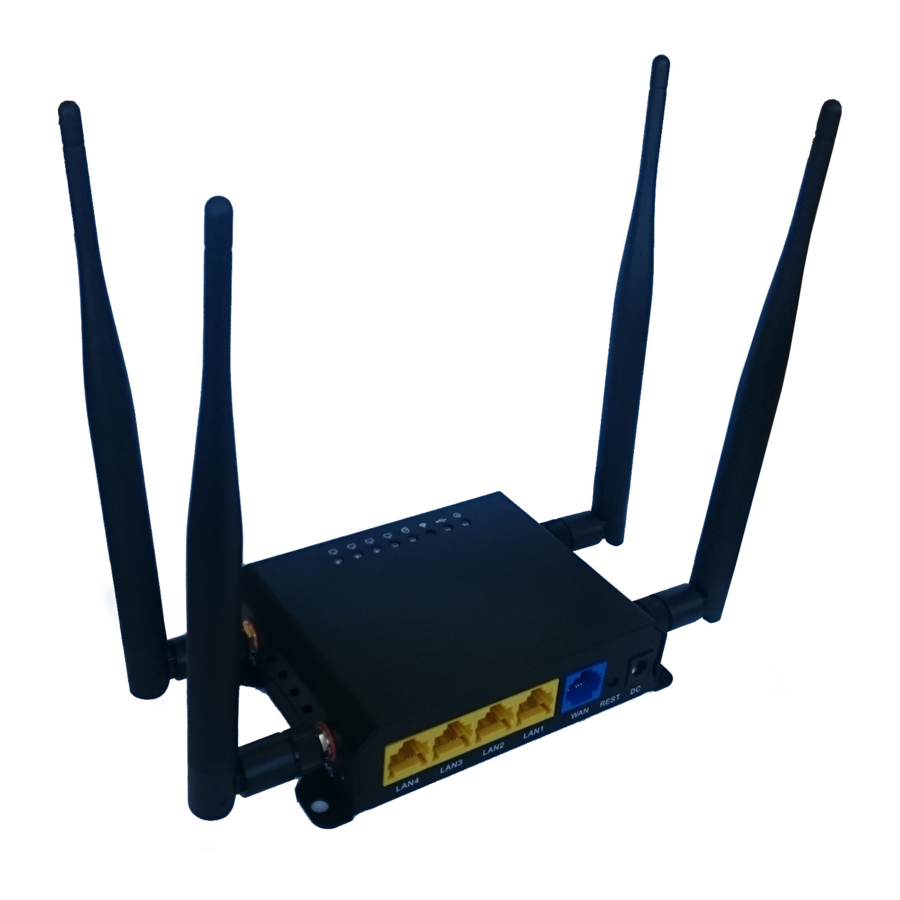 Zodikam Z-WE826 4G LTE Router Manuals