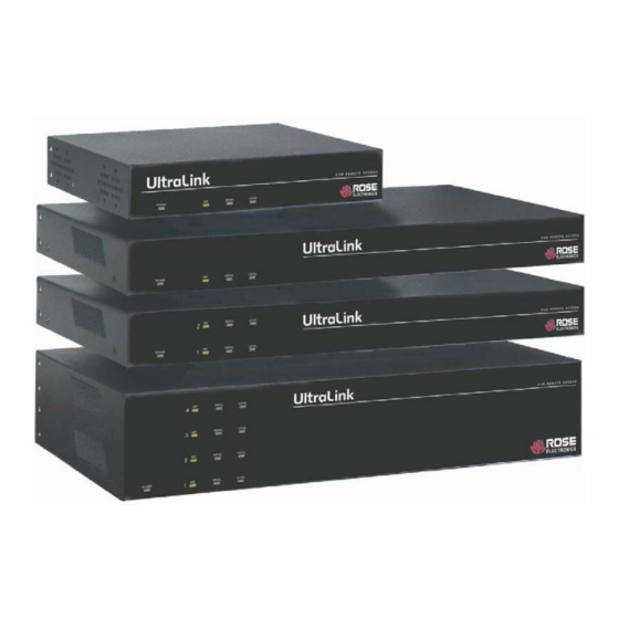 Rose electronics UL-V3 Installation And Operation Manual