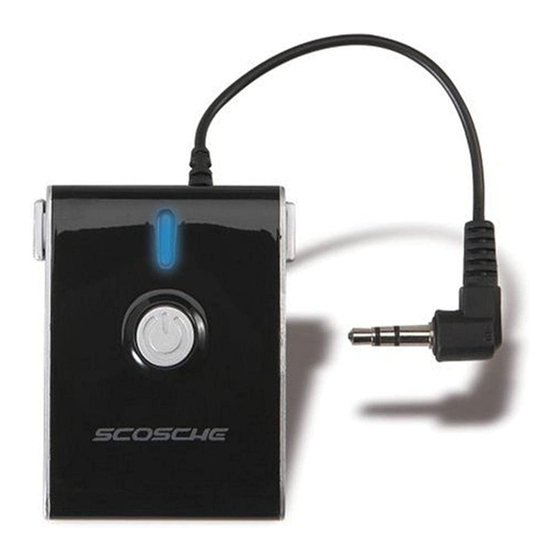 Scosche IUBTT Quick Start Manual